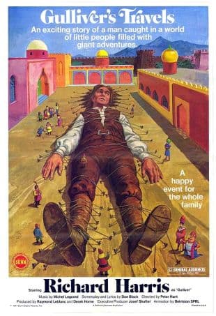 Gulliver's Travels poster art