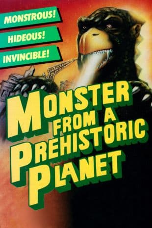 Monster from a Prehistoric Planet poster art