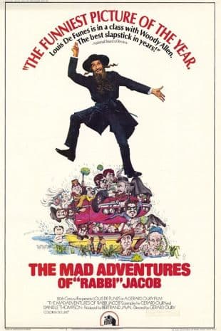 The Mad Adventures of 'Rabbi' Jacob poster art