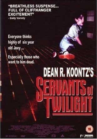 Dean R. Koontz's 'Servants of Twilight' poster art