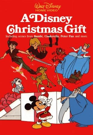 A Walt Disney Christmas poster art