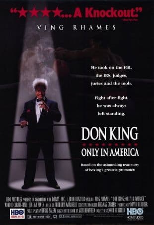 Don King: Only in America poster art