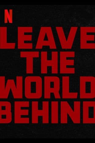 Leave the World Behind poster art