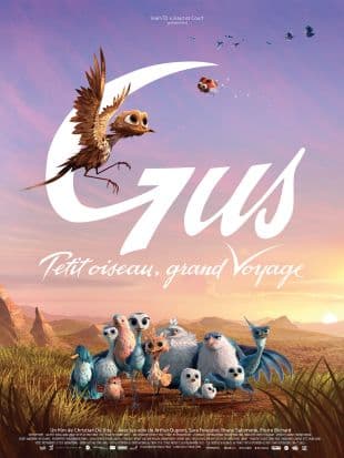 Gus petit oiseau, grand voyage poster art