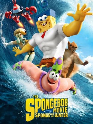 The SpongeBob SquarePants Movie: Sponge Out of Water poster art