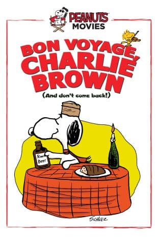 Bon Voyage, Charlie Brown (And Don't Come Back!) poster art