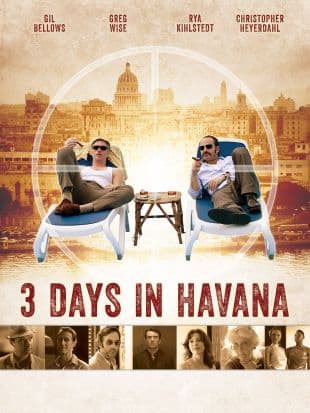 Three Days in Havana poster art