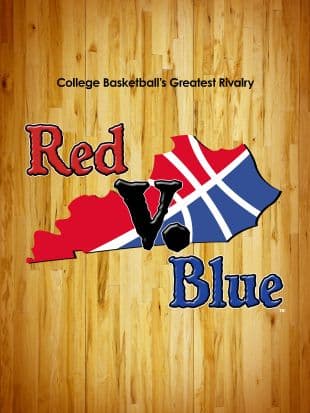 The Rivalry: Red vs. Blue poster art