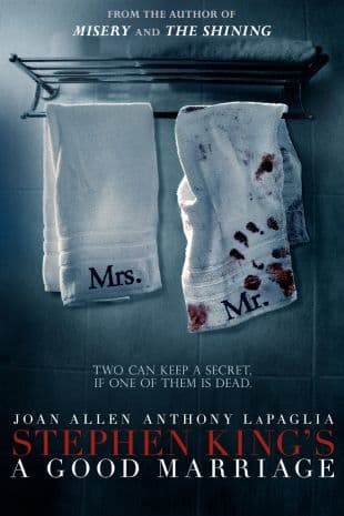 Stephen King's A Good Marriage poster art