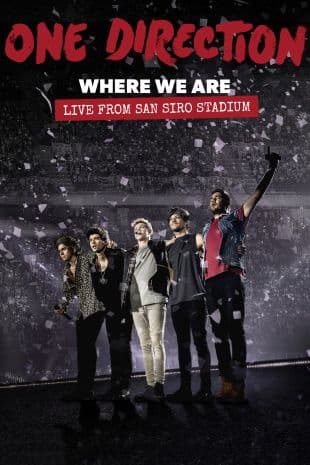 One Direction 'Where We Are' Live From San Siro Stadium poster art