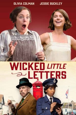 Wicked Little Letters poster art