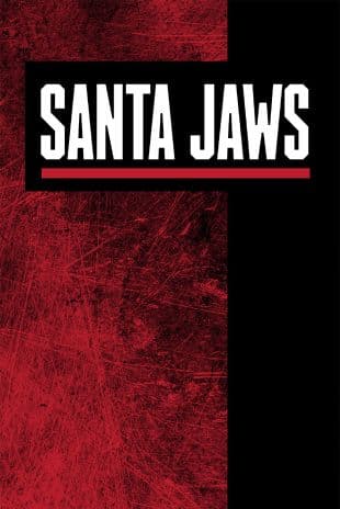 Santa Jaws poster art