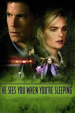 Mary Higgins Clark's 'He Sees You When You're Sleeping' poster art