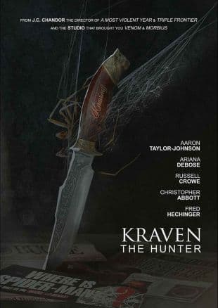 Kraven the Hunter poster art