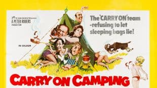 Carry On Camping poster art