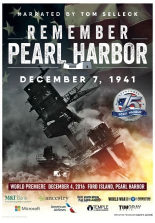 Remember Pearl Harbor poster art