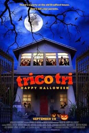 Trico Tri: Happy Halloween poster art