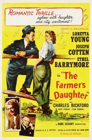 The Farmer's Daughter poster art