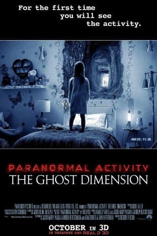 Paranormal Activity: The Ghost Dimension poster art