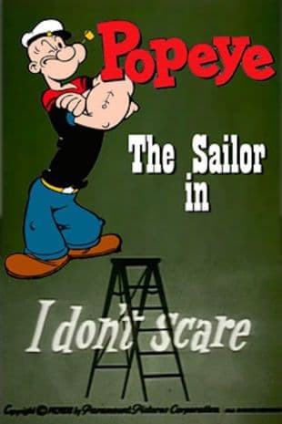 I Don't Scare poster art