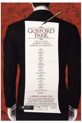Gosford Park poster art
