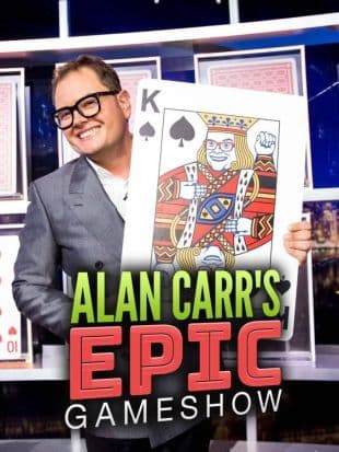 Alan Carr's Epic Gameshow poster art