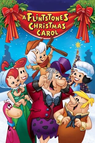 A Flintstone's Christmas Carol poster art