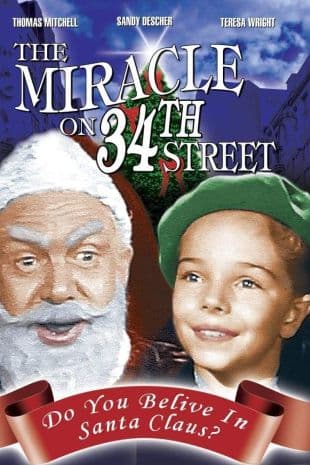 The Miracle on 34th Street poster art