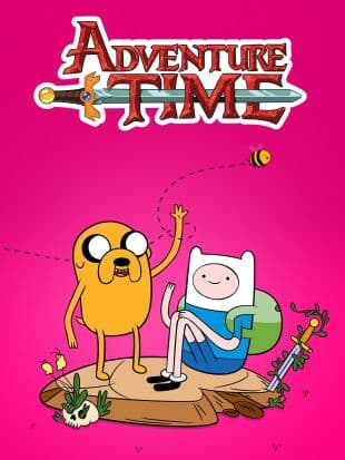 Adventure Time with Finn and Jake poster art