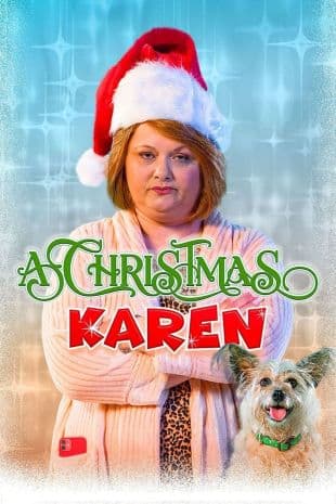 A Christmas Karen poster art