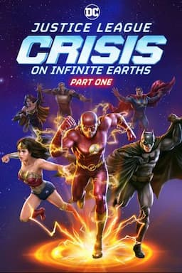 Justice League: Crisis on Infinite Earths Part One poster art