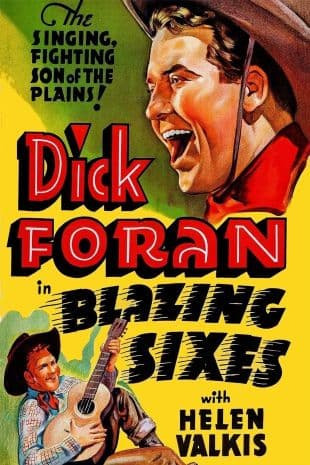 Blazing Sixes poster art