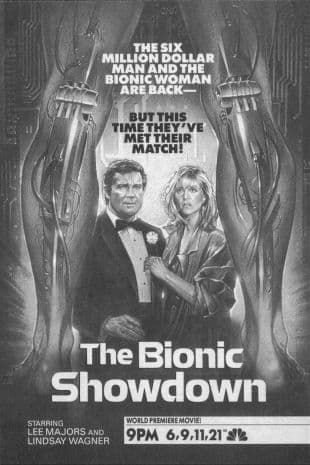 Bionic Showdown: The Six Million Dollar Man and the Bionic Woman poster art