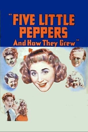 Five Little Peppers and How They Grew poster art