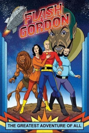 Flash Gordon---The Greatest Adventure of All poster art