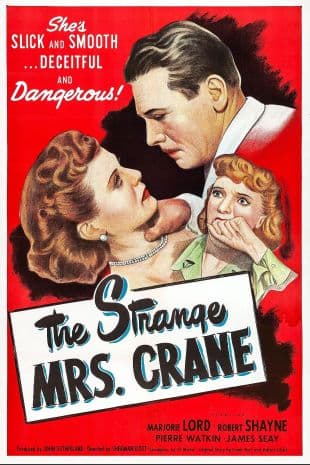 The Strange Mrs. Crane poster art