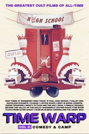 Time Warp Vol. 3 â€“ Comedy & Camp poster art