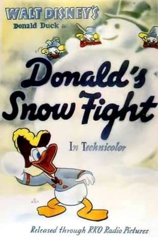 Donald's Snow Fight poster art