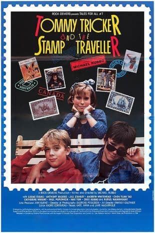 Tommy Tricker and the Stamp Traveller poster art