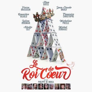 Le roi de coeur poster art