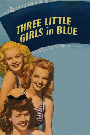 Three Little Girls in Blue poster art