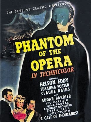 The Phantom of the Opera poster art