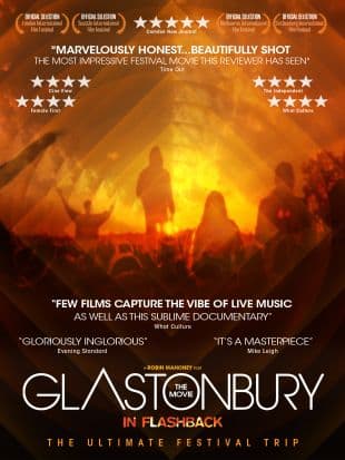 Glastonbury: The Movie in Flashback poster art