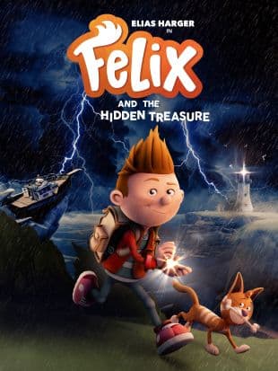 Félix and the treasure of the Morgäa poster art