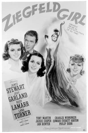 Ziegfeld Girl poster art