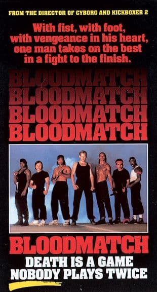 Bloodmatch poster art