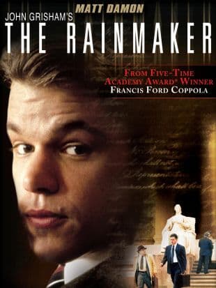 John Grisham's 'The Rainmaker' poster art