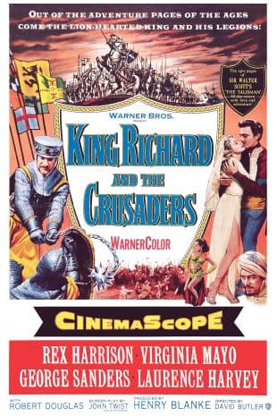 King Richard and the Crusaders poster art