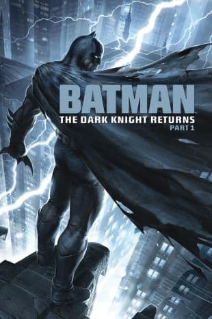 Batman: The Dark Knight Returns, Part 1 poster art