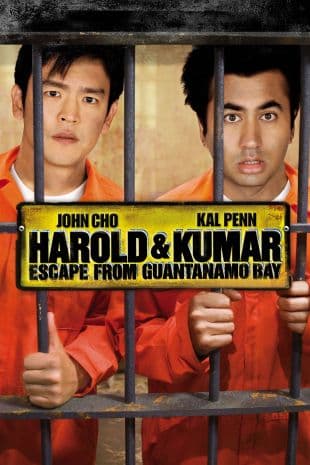 Harold & Kumar Escape From Guantanamo Bay poster art